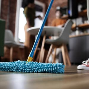 Recurring cleaning plan notes for a home or office